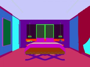bedroom hotel suites designed a complete 170 3D 모델