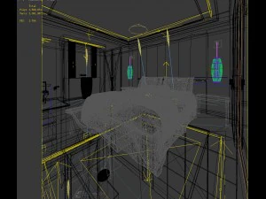 bedroom hotel suites designed a complete 174 3D Model