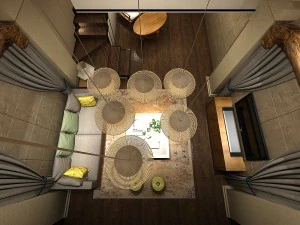 bedroom hotel suites designed a complete 174 3D Model