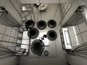 bedroom hotel suites designed a complete 174 3D Model