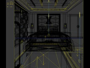 bedroom hotel suites designed a complete 175 3D Model