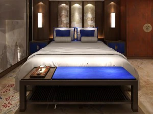 침실 호텔 스위트룸은 총 176개로 설계되었습니다. 3D 모델