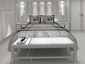 bedroom hotel suites designed a complete 176 Modelo 3D