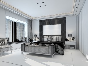 deluxe master bedroom design 04 3D मॉडल