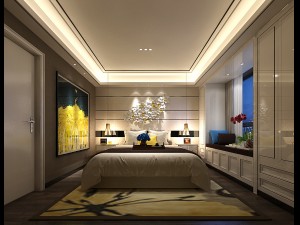 deluxe master bedroom design 05 3D 모델