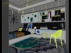 deluxe master bedroom design 07 3D Model