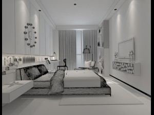 deluxe master bedroom design 08 3D 模型