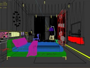 deluxe master bedroom design 08 3D Model