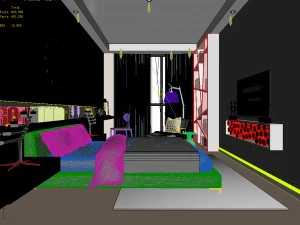 deluxe master bedroom design 08 3D Model