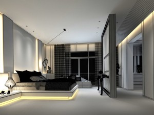 deluxe master bedroom design 09 3D 模型