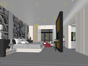 deluxe master bedroom design 09 3D 模型