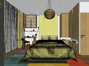 deluxe master bedroom design 11 3D Model