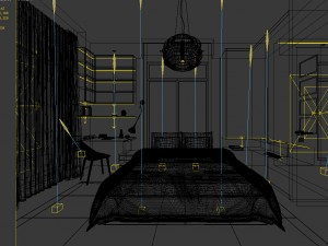 deluxe master bedroom design 11 3D Model