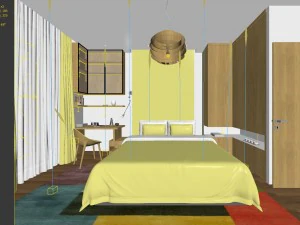 deluxe master bedroom design 11 3D Model