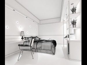 deluxe master bedroom design 12 Modelo 3D