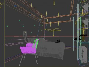 deluxe master bedroom design 12 3D Model