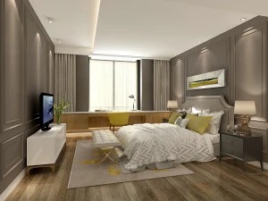 디럭스 마스터 침실 디자인 14 3D 모델