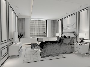 deluxe master bedroom design 14 3Dモデル