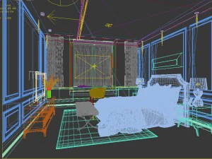 deluxe master bedroom design 14 3D Model