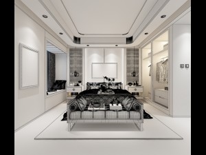 deluxe master bedroom design 15 3D 模型