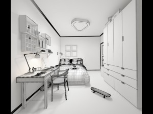 deluxe master bedroom design 16 Model 3D