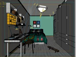 deluxe master bedroom design 16 3D Model