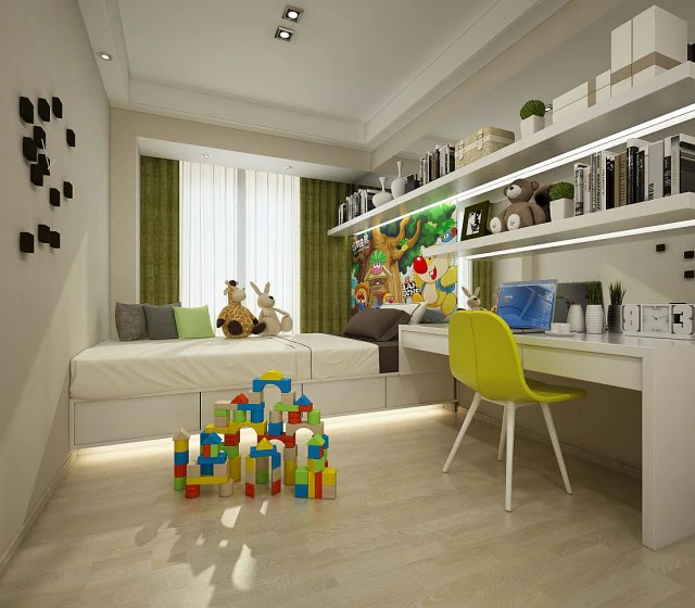 deluxe master bedroom design 17 3D Model .c4d .max .obj .3ds .fbx .stl .blend 