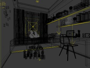 deluxe master bedroom design 17 3D Model