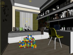deluxe master bedroom design 17 3D Model