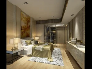 design de quarto principal de luxo 18 Modelo 3D