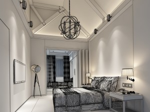 deluxe master bedroom design 19 3Dモデル