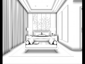 deluxe master bedroom design 20 Modelo 3D