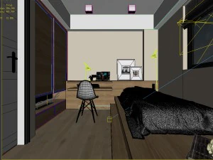 deluxe master bedroom design 22 3D Model