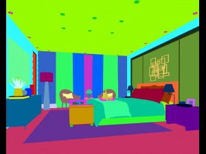 deluxe master bedroom design 23 3D Model