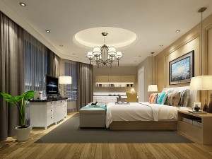 deluxe master bedroom design 24 3D Model