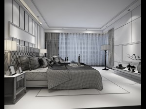 deluxe master bedroom design 26 3Dモデル