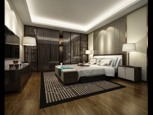 deluxe master bedroom design 27 3D Model