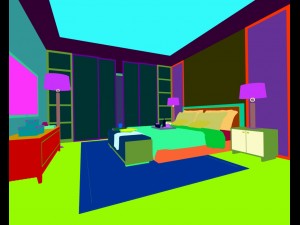 deluxe master bedroom design 27 3D Модель
