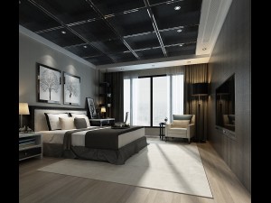 deluxe master bedroom design 28 3D Model