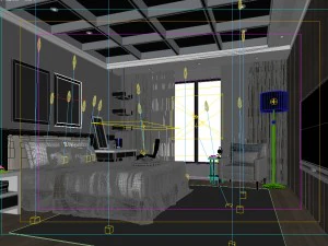 deluxe master bedroom design 28 3D Model