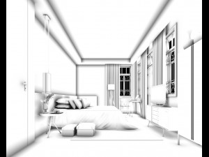 deluxe master bedroom design 29 3D Модель