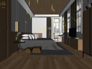 deluxe master bedroom design 29 3D Модель