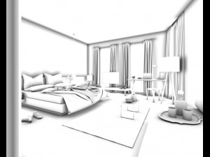 deluxe master bedroom design 30 3D Model