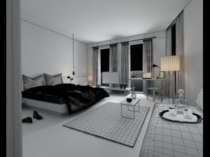 deluxe master bedroom design 30 3D Model