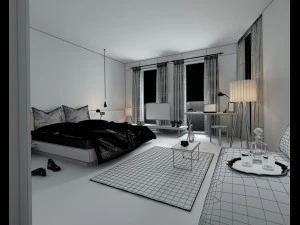 deluxe master bedroom design 30 3D Model