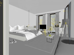 deluxe master bedroom design 30 3D Model
