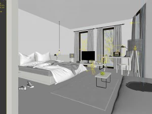 deluxe master bedroom design 30 3D Model