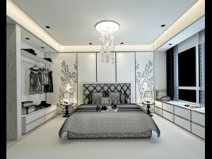 deluxe master bedroom design 31 3D 모델