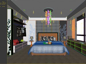 deluxe master bedroom design 31 3D 모델