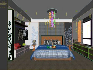 deluxe master bedroom design 31 3D Model